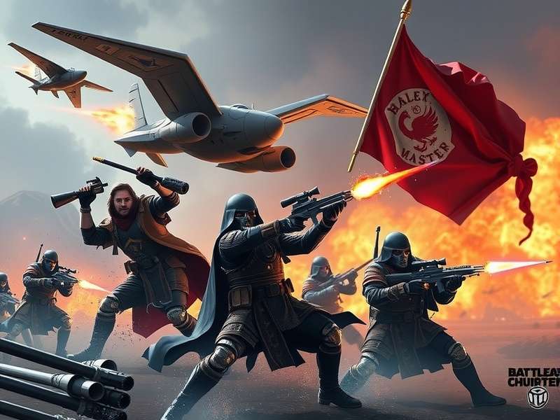 Battlemasters intense battle scene